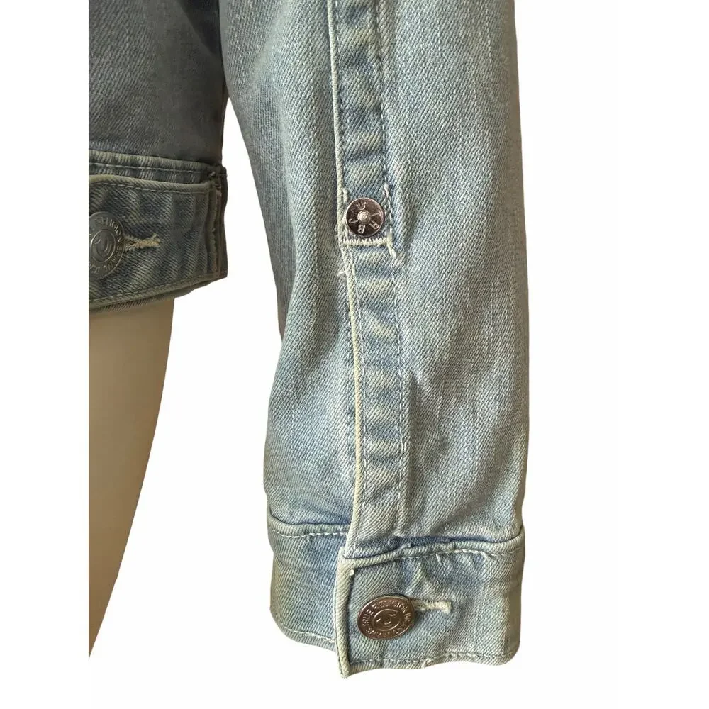 True Religion Jimmy SN Jacket Light Showers Blue Medium